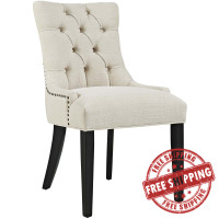 Modway EEI-2223-BEI Regent Fabric Dining Chair in Beige