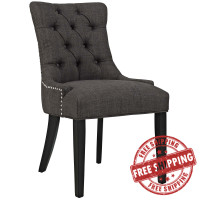 Modway EEI-2223-BRN Regent Fabric Dining Chair in Brown
