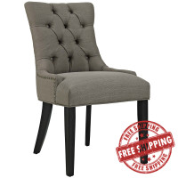 Modway EEI-2223-GRA Regent Fabric Dining Chair in Granite