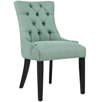 Modway EEI-2223-LAG Regent Fabric Dining Chair in Laguna