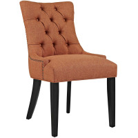 Modway EEI-2223-ORA Regent Fabric Dining Chair in Orange
