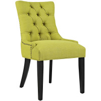 Modway EEI-2223-WHE Regent Fabric Dining Chair in Wheatgrass