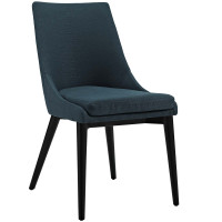 Modway EEI-2227-AZU Viscount Fabric Dining Chair in Azure