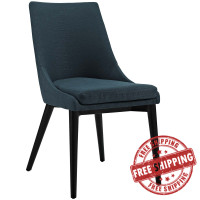 Modway EEI-2227-AZU Viscount Fabric Dining Chair in Azure