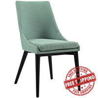 Modway EEI-2227-LAG Viscount Fabric Dining Chair in Laguna
