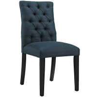 Modway EEI-2231-AZU Duchess Fabric Dining Chair in Azure