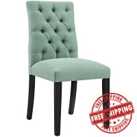 Modway EEI-2231-LAG Duchess Fabric Dining Chair in Laguna