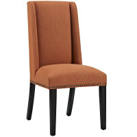 Modway EEI-2233-ORA Baron Fabric Dining Chair in Orange