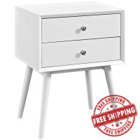 Modway EEI-2284-WHI-WHI Dispatch Nightstand in White