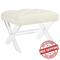 Modway EEI-2323-IVO Swift Bench in Ivory