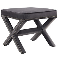 Modway EEI-2324-GRY Rivet Bench in Gray