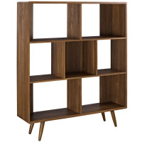 Modway EEI-2529-WAL Transmit Bookcase