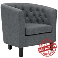Modway EEI-2551-GRY Prospect Upholstered Armchair Gray