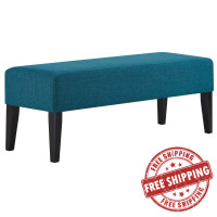 Modway EEI-2556-TEA Connect Wood Bench Teal