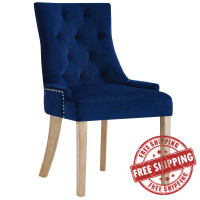 Modway EEI-2577-NAV Pose Upholstered Fabric Dining Chair Navy