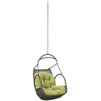Modway EEI-2659-PER-SET Arbor Outdoor Patio Swing Chair Without Stand in Peridot