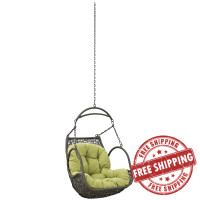 Modway EEI-2659-PER-SET Arbor Outdoor Patio Swing Chair Without Stand in Peridot