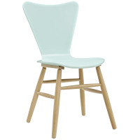 Modway EEI-2672-LBU Cascade Wood Dining Chair