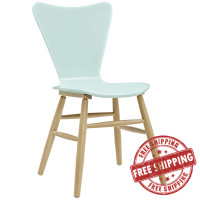 Modway EEI-2672-LBU Cascade Wood Dining Chair