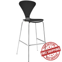 Modway EEI-2674-BLK Passage Dining Bar Stool