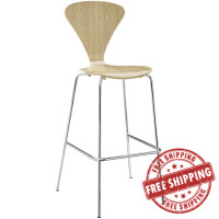 Modway EEI-2674-NAT Passage Dining Bar Stool