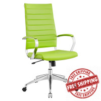 Modway EEI-272-BGR Jive Highback Office Chair in Bright Green
