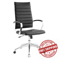 Modway EEI-272-BLK Jive Highback Office Chair in Black