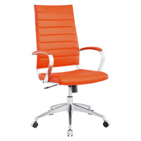 Modway EEI-272-ORA Jive Highback Office Chair in Orange