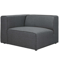 Modway EEI-2720-GRY Mingle Fabric Armchair Gray