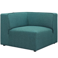 Modway EEI-2728-TEA Mingle Corner Sofa Teal