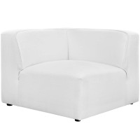 Modway EEI-2728-WHI Mingle Corner Sofa White