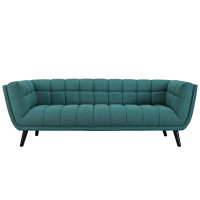 Modway EEI-2730-TEA Bestow Upholstered Fabric Sofa