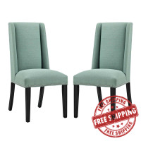 Modway EEI-2748-LAG-SET Baron Dining Chair Fabric Set of 2