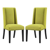 Modway EEI-2748-WHE-SET Baron Dining Chair Fabric Set of 2