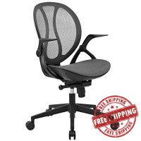 Modway EEI-2772-GRY Conduct Vinyl Office Chair in Gray