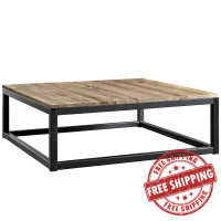 Modway EEI-2775-BRN Attune Large Coffee Table