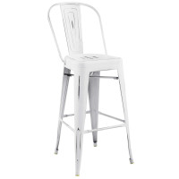 Modway EEI-2813-WHI Promenade Bar Side Stool White