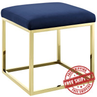 Modway EEI-2849-GLD-NAV Anticipate Ottoman