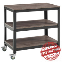 Modway EEI-2853-GRY-WAL Vivify Tiered Serving Stand