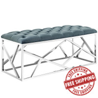 Modway EEI-2867-SLV-SEA Intersperse Bench