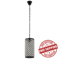 Modway EEI-2887 Reflect Glass and Metal Pendant Chandelier