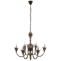 Modway EEI-2888 Bountiful Vintage French Pendant Ceiling Light Candelabra Chandelier