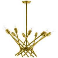 Modway EEI-2891 Cherish Brass Metal Pendant Light