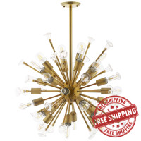 Modway EEI-2893 Burst Ceiling Light Pendant Chandelier