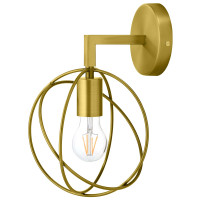 Modway EEI-2915 Perimeter Brass Wall Sconce Light Fixture