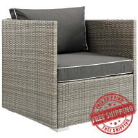 Modway EEI-2960-LGR-CHA Repose Outdoor Patio Armchair