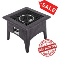 Modway EEI-2990-EXP Vivacity Outdoor Patio Fire Pit Table