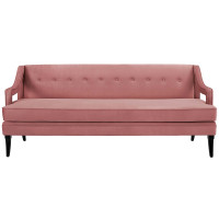 Modway EEI-2997-DUS Concur Button Tufted Performance Velvet Sofa