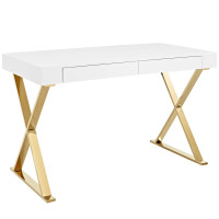 Modway EEI-3030-WHI Sector Office Desk