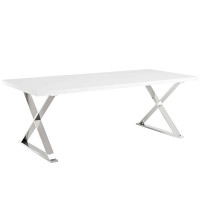 Modway EEI-3033-WHI Sector Dining Table